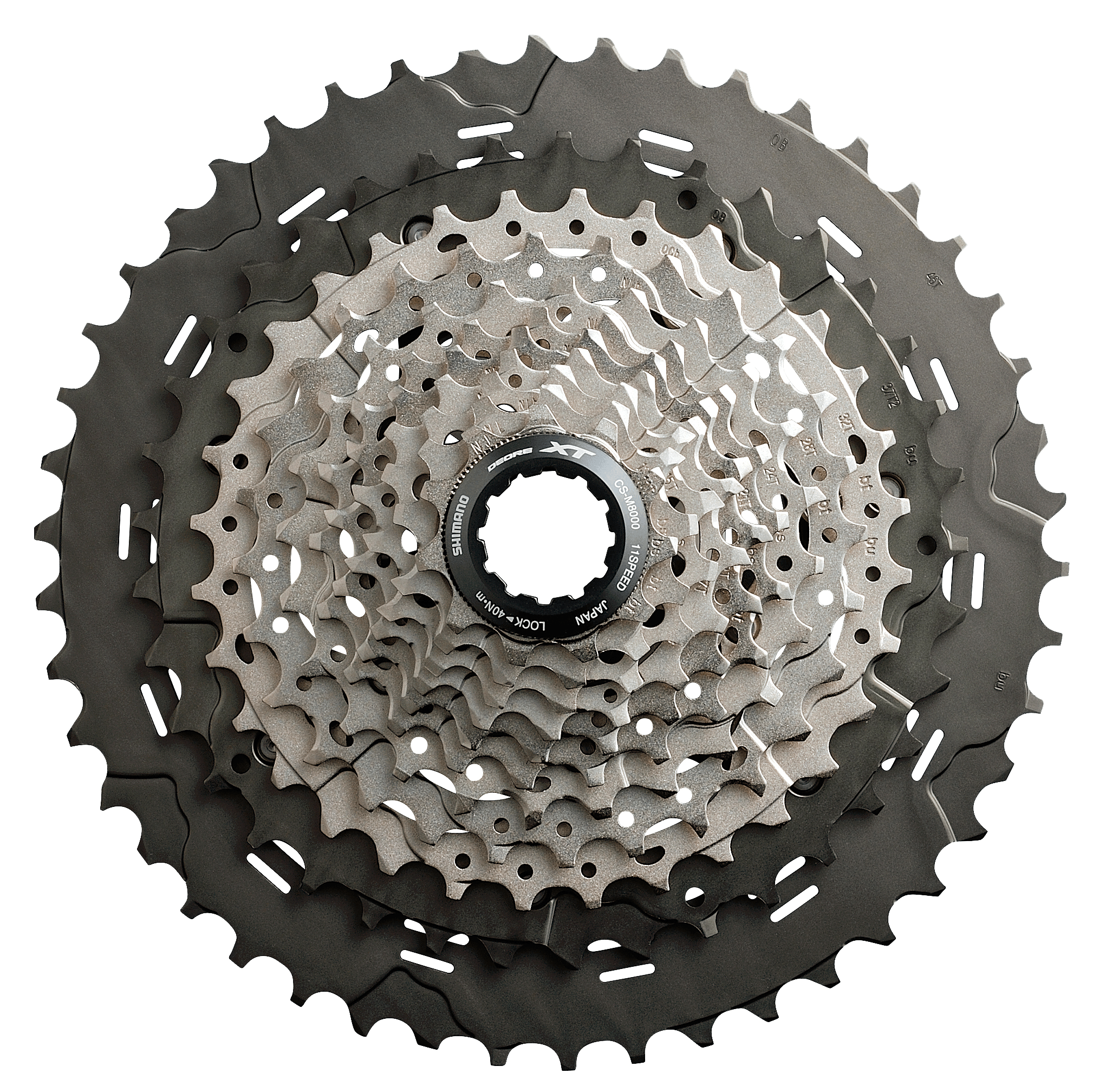 Shimano Cassette XT CS-M8000 11sp 11-40t Parts - Cassettes