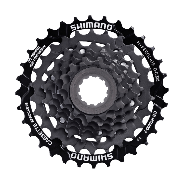 Shimano CS-HG200 Tourney HG 7sp 12-32t Cassette Parts - Cassettes