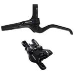 Shimano CUES BL-UR405 / BR-MT410 Front, Post mount, Disc: 140 to 203mm (not included), Black, EMT4104JLFPRA100 MTB Hydraulic Disc Brakes