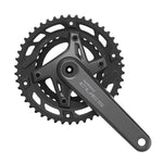 Shimano CUES FC-U6000-2 9/10, Spindle: 24mm, BCD: 110, 30/46, Hollowtech II, 170mm, Black, Boost, EFCU60002CX60X MTB Cranksets