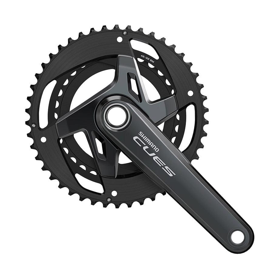 Shimano CUES FC-U8000-2 32/46T 170mm, Black, Boost, EFCU80002CX62X MTB Cranksets