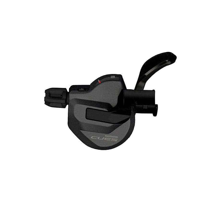 Shimano CUES SL-U8000 SL-U8000-IL, Trigger Shifter, Speed: 2, Combination: I-Spec II, Black, ISLU8000ILBP MTB Trigger Shifters