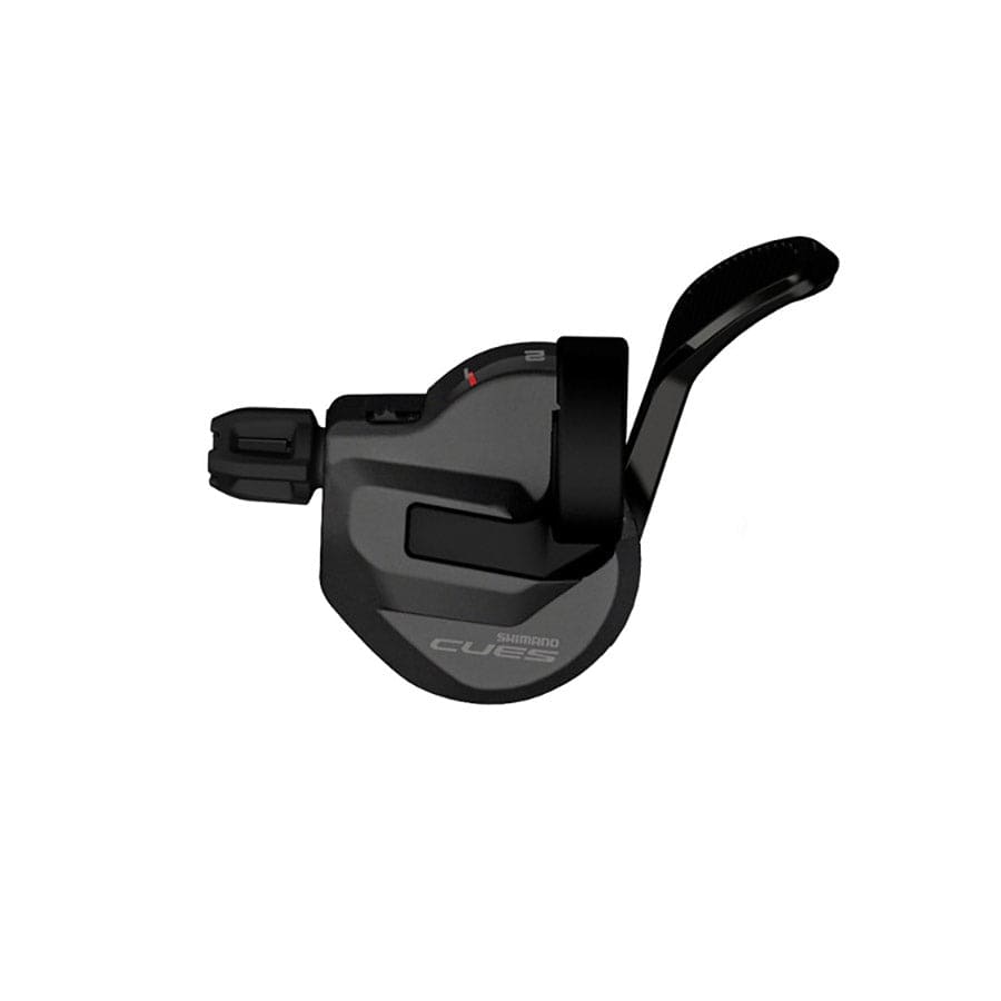 Shimano CUES SL-U8000 SL-U8000-L, Trigger Shifter, Speed: 2, Black, ISLU8000LBP MTB Trigger Shifters