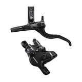 Shimano Deore BL-M4100 / BR-MT410 Front, Post mount, Disc: Not included, Black MTB Hydraulic Disc Brakes