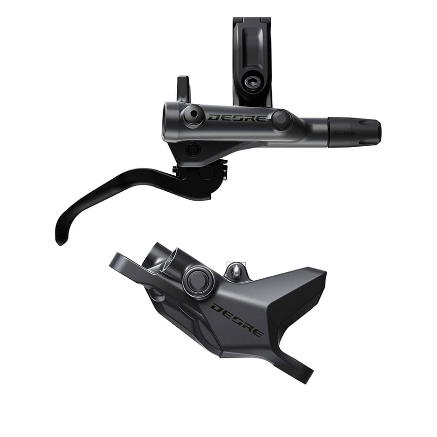 Shimano Deore BL-M6200 / BR-6200 Rear, Post mount, Disc: 200 or 220mm (not included), Black, EM62001JRRXMA170 MTB Hydraulic Disc Brakes