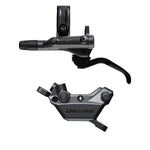 Shimano Deore BL-M6200 / BR-6220 Front, Post mount, Disc: 200 or 220mm (not included), Black, EM62201JLFPMA100 MTB Hydraulic Disc Brakes