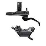 Shimano Deore BL-M6200 / BR-6220 Front, Post mount, Disc: 200 or 220mm (not included), Black, EM62201JLFPMA100 MTB Hydraulic Disc Brakes
