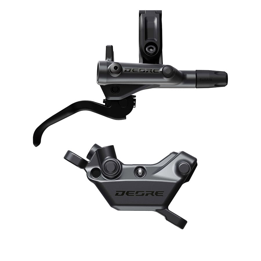 Shimano Deore BL-M6200 / BR-6220 Rear, Post mount, Disc: 200 or 220mm (not included), Black, EM62201JRRXMA170 MTB Hydraulic Disc Brakes