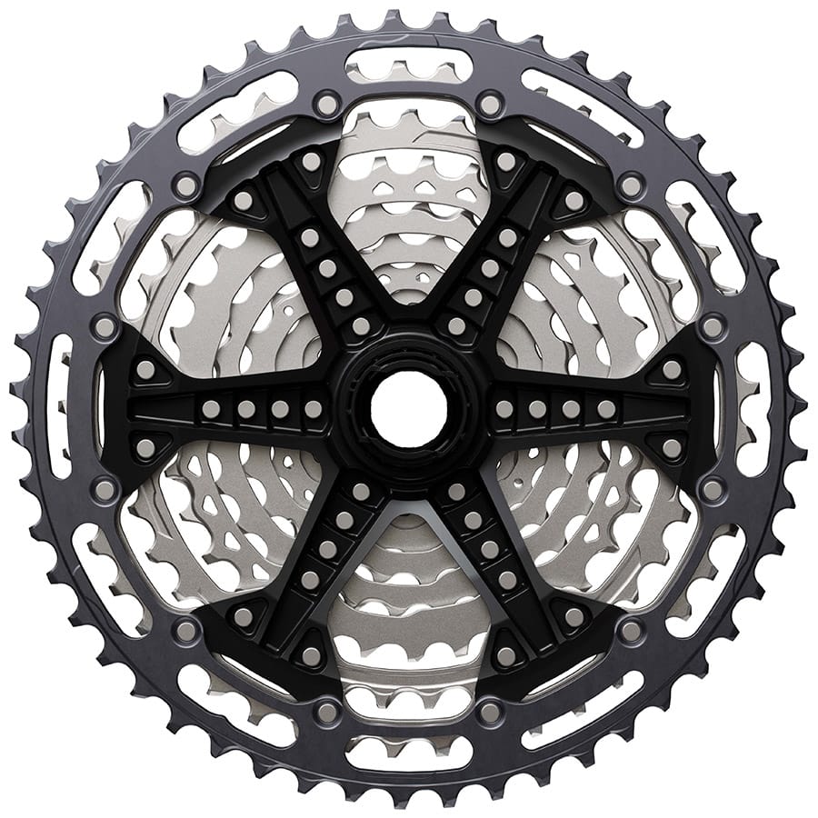 Shimano Deore CS-M7200 Shimano, Deore CS-M7200, Cassette, Chrome/Black, Speed: 12, 10-51T, MicroSpline, ICSM7200051 Cassettes