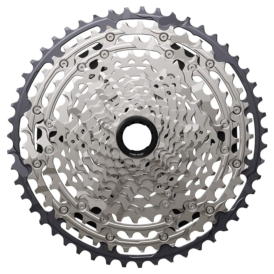 Shimano Deore CS-M7200 Shimano, Deore CS-M7200, Cassette, Chrome/Black, Speed: 12, 10-51T, MicroSpline, ICSM7200051 Cassettes