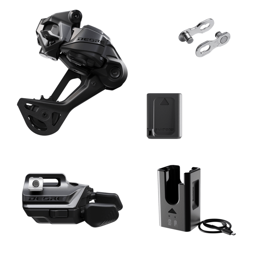 Shimano Deore DI2 Drivetrain Upgrade Kit Long Cage (SGS) | I-SPEC EV (IR) Parts - Groupsets