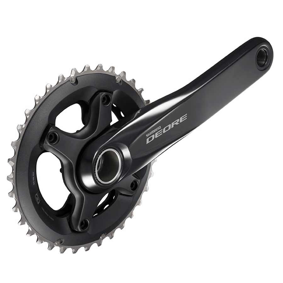 Shimano Deore FC-M6000 Shimano, Deore FC-M6000, Crankset, 10 sp., 24mm, 26/36T, BCD:64/96, Hollowtech II, 170mm, Black MTB Cranksets