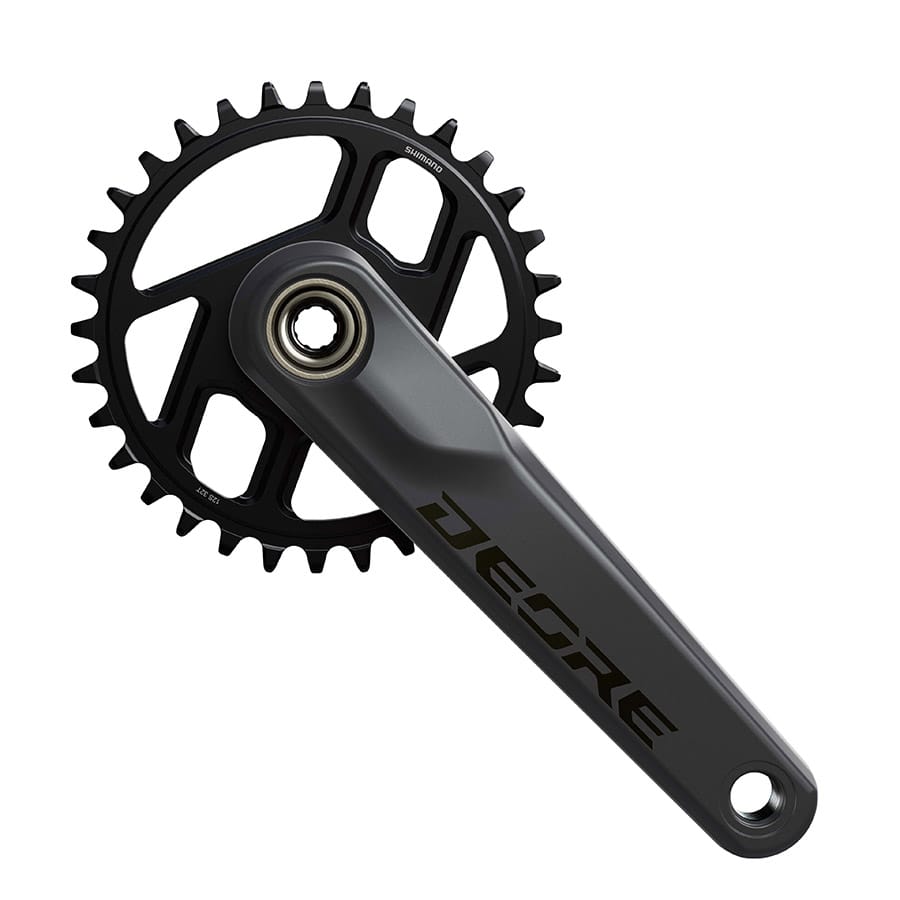 Shimano Deore FC-M6200-1 32, Hollowtech II, 165mm, Black, Boost, EFCM6200AXA2 MTB Cranksets