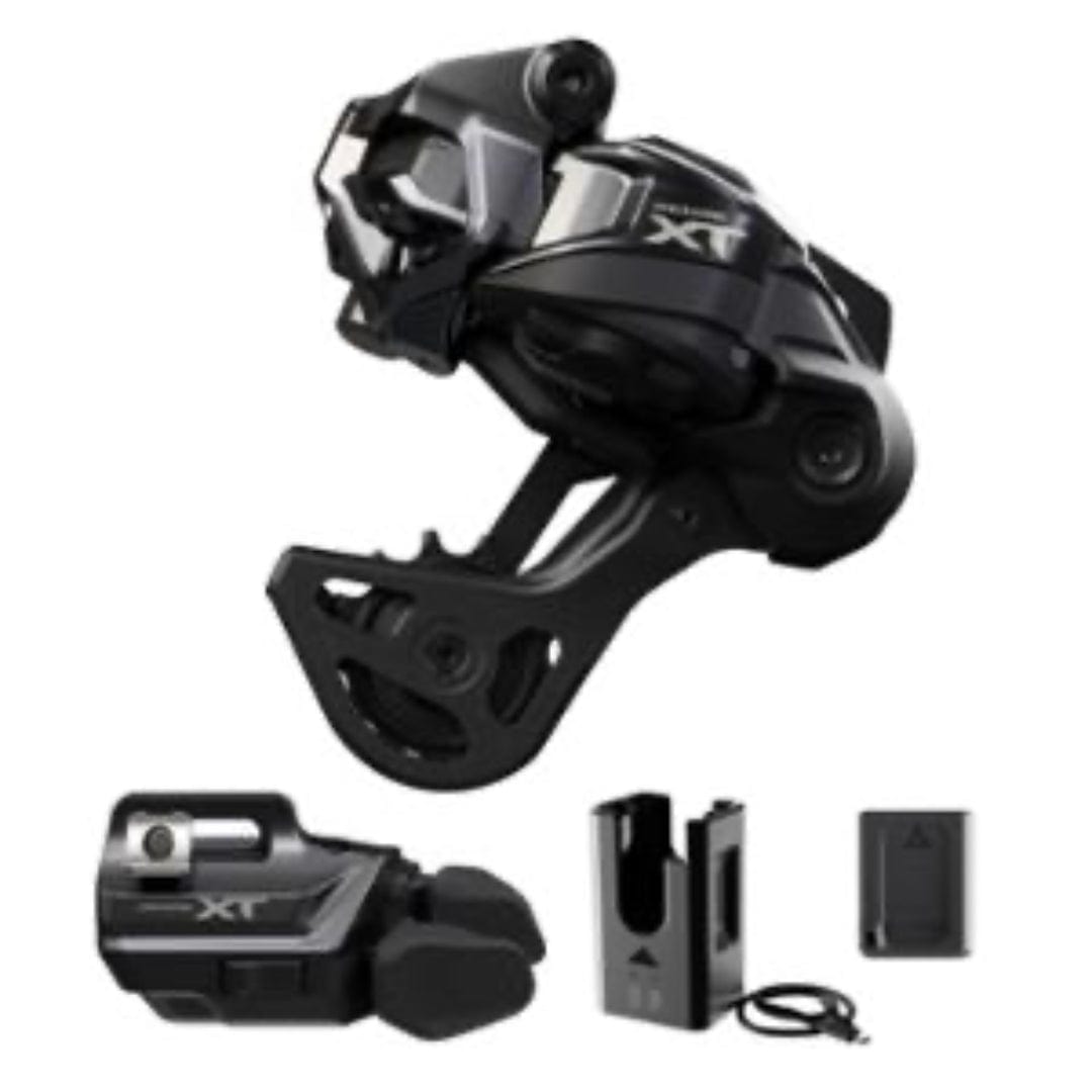 Shimano Deore XT Di2 RD-M8250 Kit GS, Black, clamp band, IGPM8250UPG03 Rear Derailleurs MTB