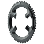 Shimano, Dura Ace FC-R9100, 52T Chainring, MT, 11sp, BCD: 110, Aluminum, Black Parts - Chainrings