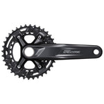 Shimano FC-M4100-2 170mm, Black, EFCM41002BCX66 MTB Cranksets