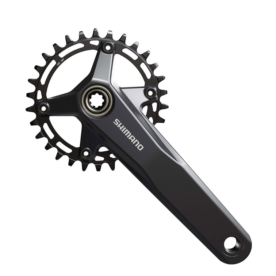 Shimano FC-MT520-1 30, Hollowtech II, 175mm, Black, Boost, EFCMT520EXA0 MTB Cranksets