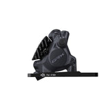 Shimano GRX BR-RX410 Front, Flat mount, 140 or 160mm (not included), 109g, Black Road Hydraulic Disc Brakes