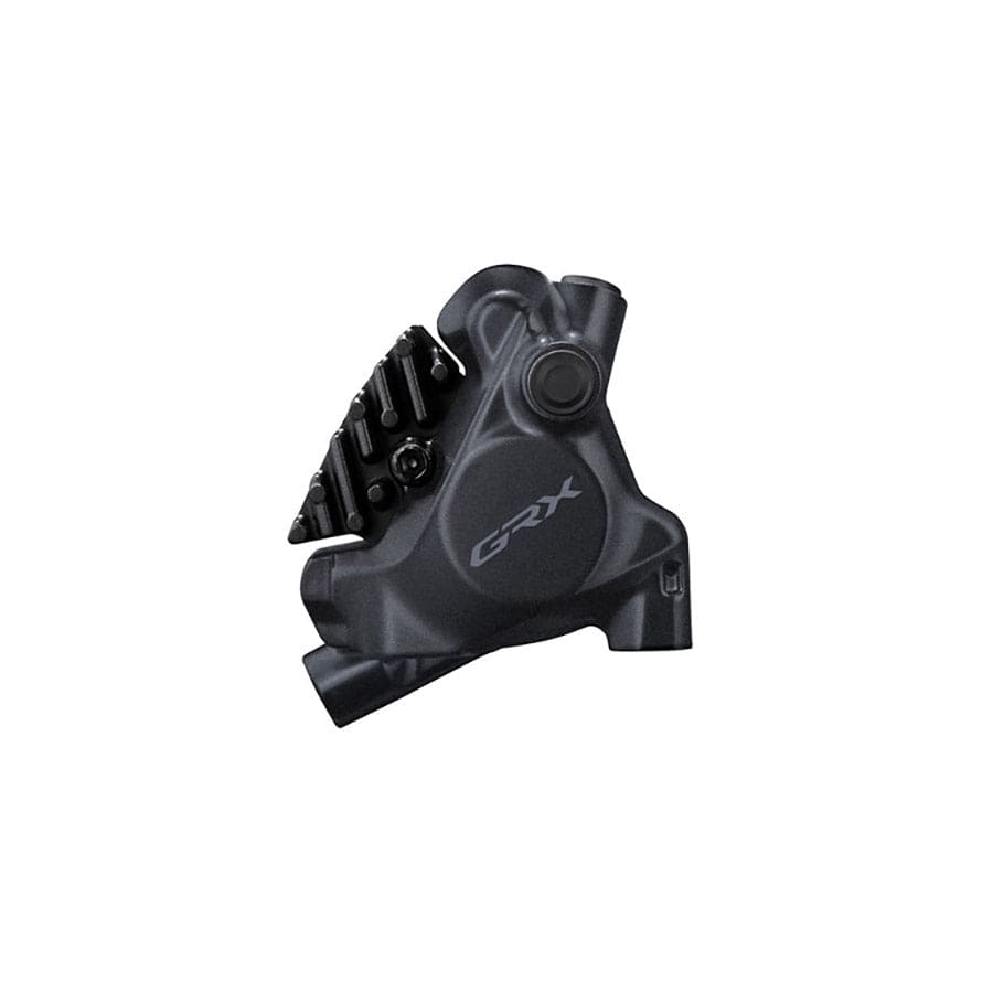 Shimano GRX BR-RX410 Rear, Flat mount, 140 or 160mm (not included), 109g, Black Road Hydraulic Disc Brakes
