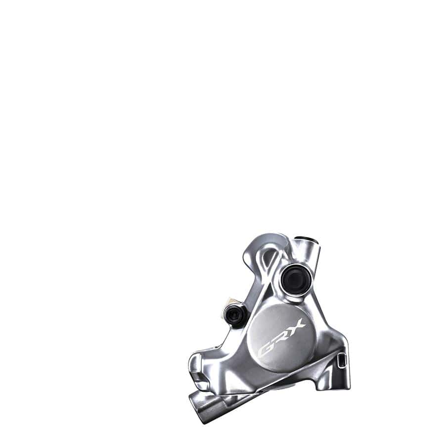 Shimano GRX BR-RX820 Rear, Flat mount, 140 or 160mm (not included), 140g Road Hydraulic Disc Brakes
