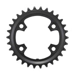 Shimano GRX FC-RX600 2x10 / 2x11 46, Speed: 11, BCD: 110, Bolts: 4, Outer, Aluminum, Black Chainrings