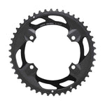Shimano GRX FC-RX600 2x10 / 2x11 46, Speed: 11, BCD: 110, Bolts: 4, Outer, Aluminum, Black Chainrings