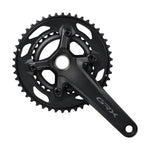 Shimano GRX FC-RX610-2 65mm, Black, Road Disc Road / Track Cranksets