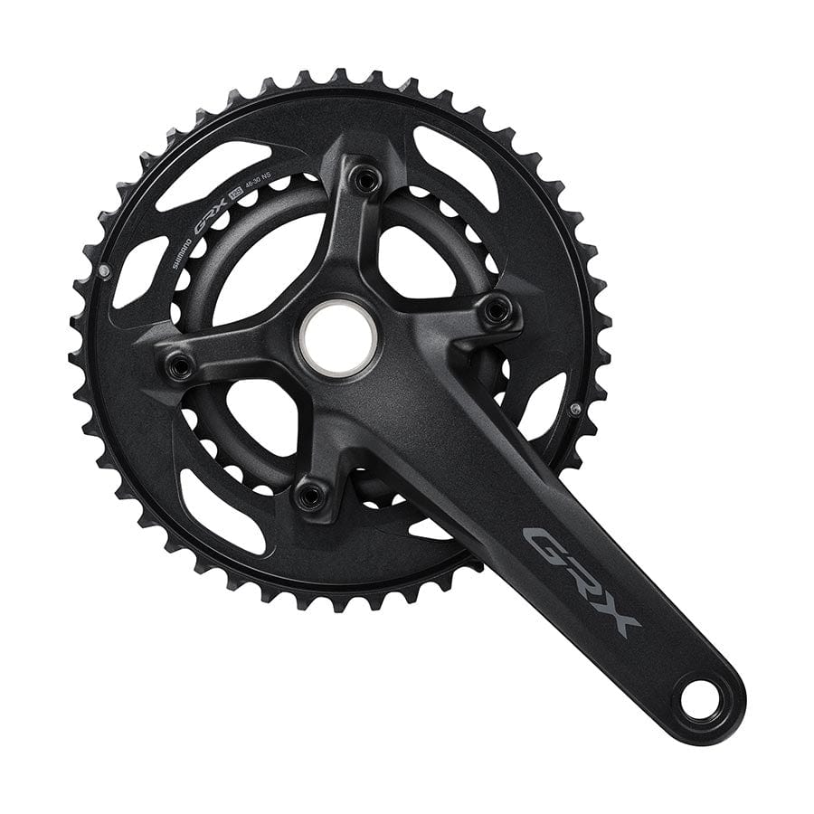 Shimano GRX FC-RX610-2 65mm, Black, Road Disc Road / Track Cranksets