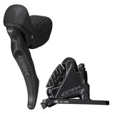 Shimano GRX ST-RX610 / BL-RX610 / BR-RX400 BL-RX610/ BR-RX400, Road Hydraulic Disc Brake, Front, Flat mount, 140 or 160mm (not included) Road Hydraulic Disc Brakes