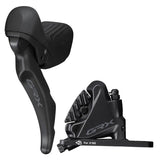 Shimano GRX ST-RX610 / BL-RX610 / BR-RX400 ST-RX610/ BR-RX400, Road Hydraulic Disc Brake, Front, Flat mount, 140 or 160mm (not included) Road Hydraulic Disc Brakes