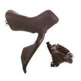 Shimano GRX ST-RX715 / BR-RX410 Shimano, GRX ST-RX715 / BR-RX410, Road Hydraulic Disc Brake, Rear, Flat mount, 160mm (not included), Black, IRX7153DRRDSC170A Road Hydraulic Disc Brakes