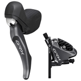 Shimano GRX ST-RX815 Left 2 Speed Di2 Hydraulic Brakeset with Caliper Parts - Shift Levers - Gravel - Sets