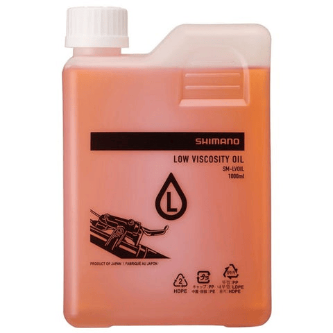 Shimano Low Viscosity Mineral Oil SM-LVOIL 1000mL Parts - Brake Fluid