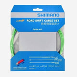 Shimano OT-SP41 DURA-ACE Polymer Shift Cable Set Green Parts - Cables & Housing - Shift