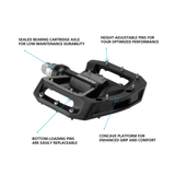 Shimano PD-GR500 Flat Pedals Black Parts - Pedals - Mountain - Flats