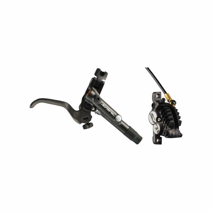 Shimano Saint BL-M820 / BR-M820 L/BR-M820, MTB Hydraulic Disc Brake, Rear, Post mount, Disc: Not included, 312g, Black, Kit MTB Hydraulic Disc Brakes