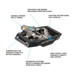 Shimano SAINT PD-M821 SPD Pedal Parts - Pedals - Mountain - Clipless