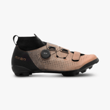 Shimano SH-RX801 Gravel Racing Shoe SH-RX801 / BLACK/ORANGE / 40 Apparel - Apparel Accessories - Shoes - Mountain - Clip-in