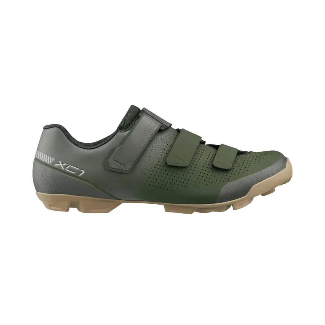 Shimano SH-XC102 Shoe Olive / 46 Apparel - Apparel Accessories - Shoes - Mountain - Clip-in