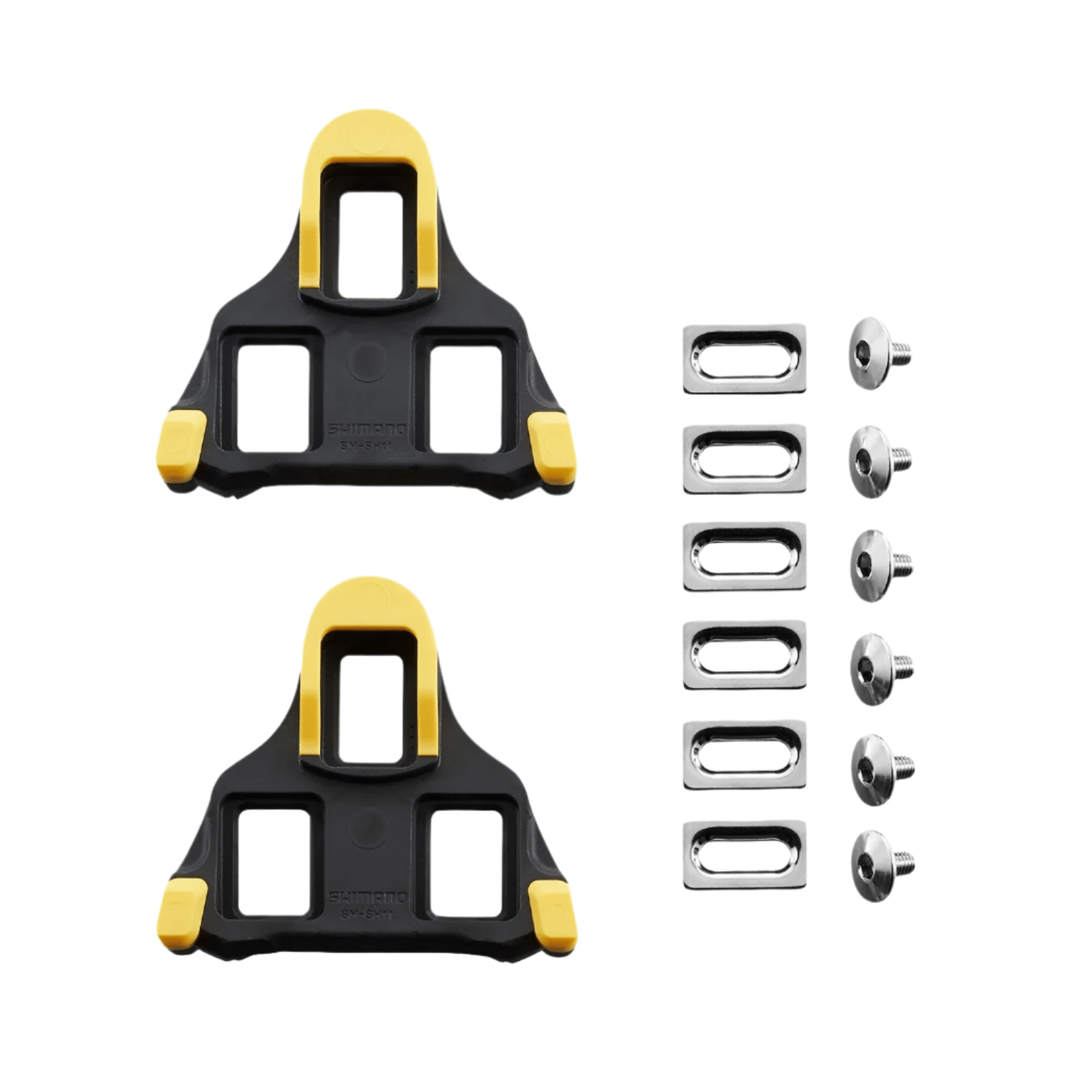 Shimano SPD-SL Cleats SM-SH11 Yellow Parts - Cleats - 3 Bolt