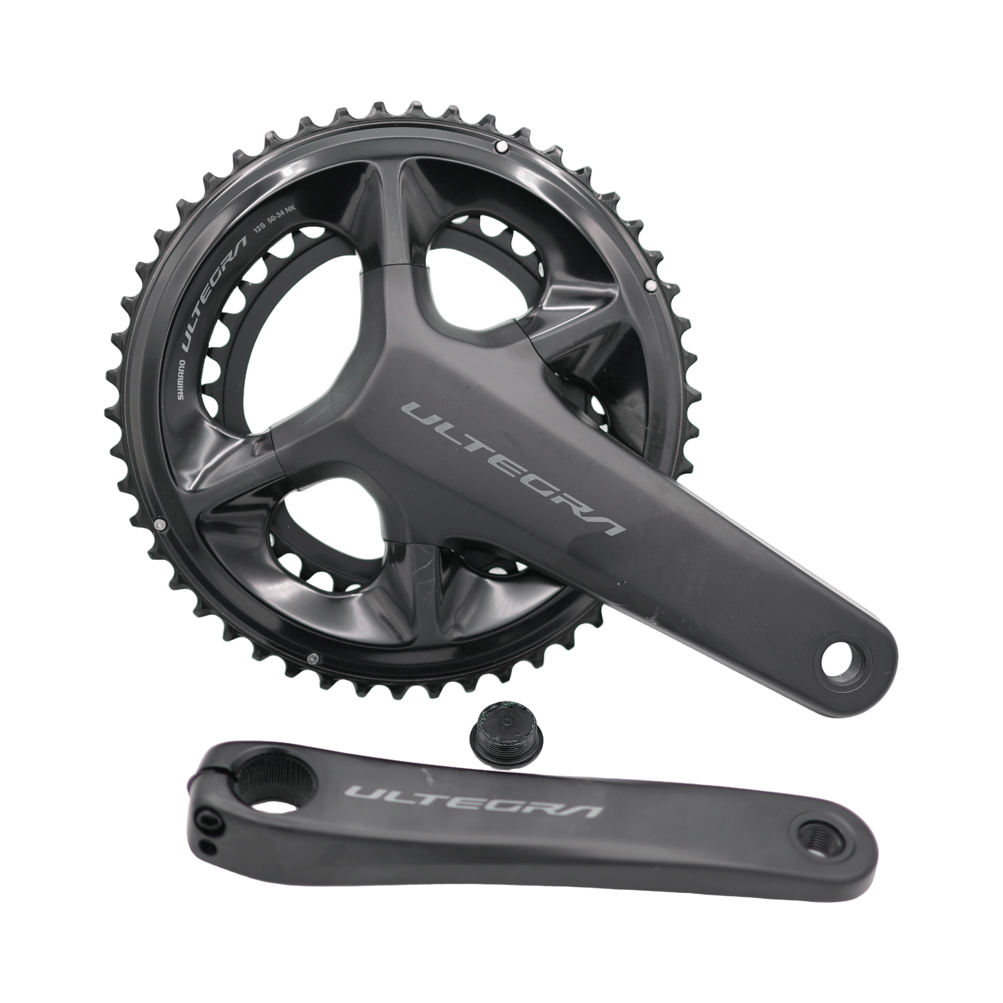 Shimano Ultegra FC-R8100 Crankset 165mm 52-36T (Take-Off) Parts - Cranksets