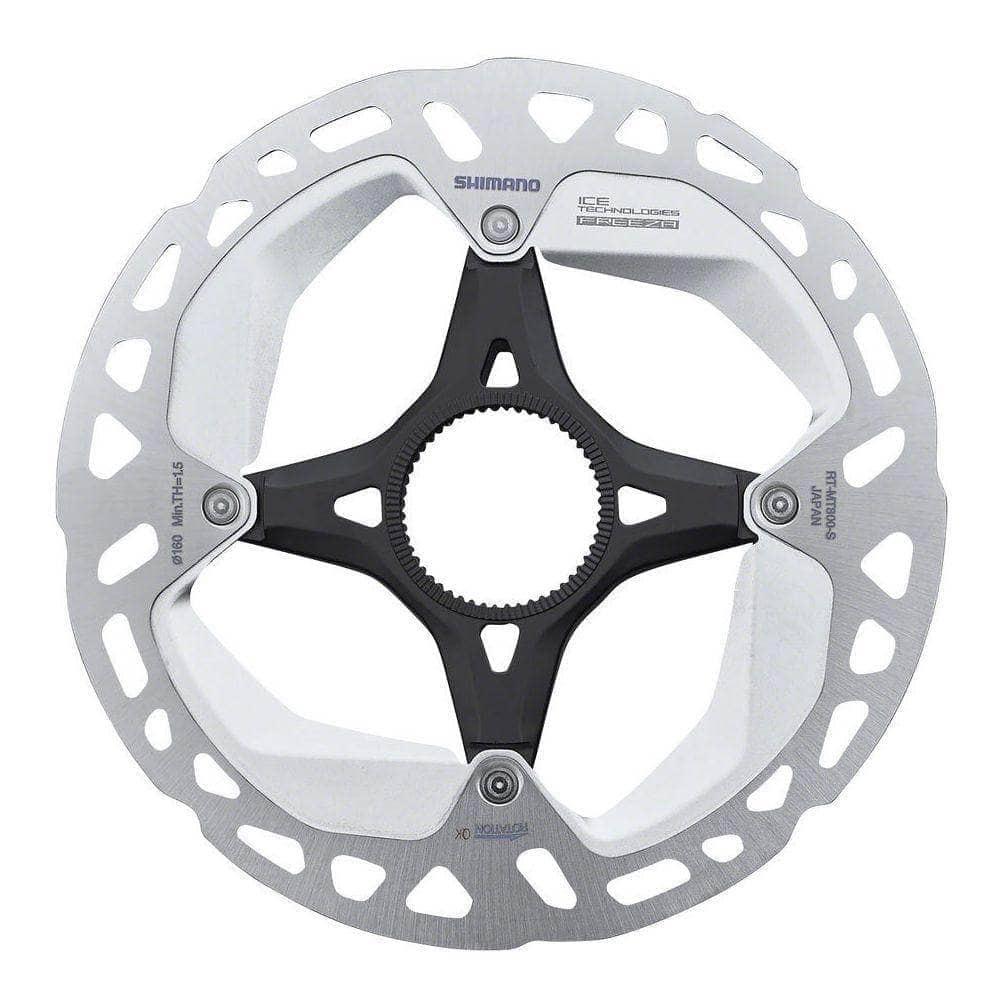 Shimano XT RT-MT800 Center Lock Disc Brake Rotor W/ Lock Ring 160mm (S) Parts - Brake Rotors - Center Lock