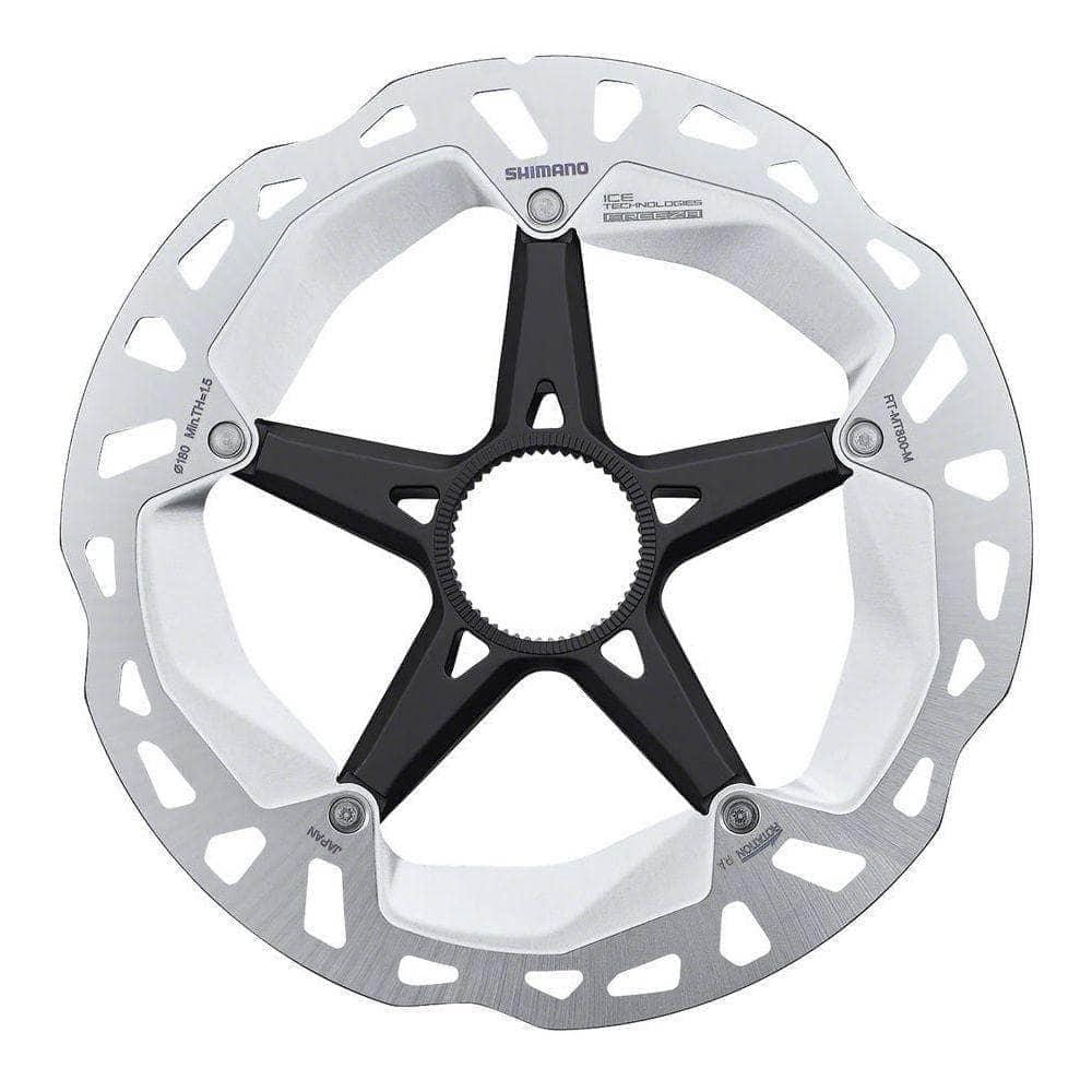 Shimano XT RT-MT800 Center Lock Disc Brake Rotor W/ Lock Ring 180mm (M) Parts - Brake Rotors - Center Lock