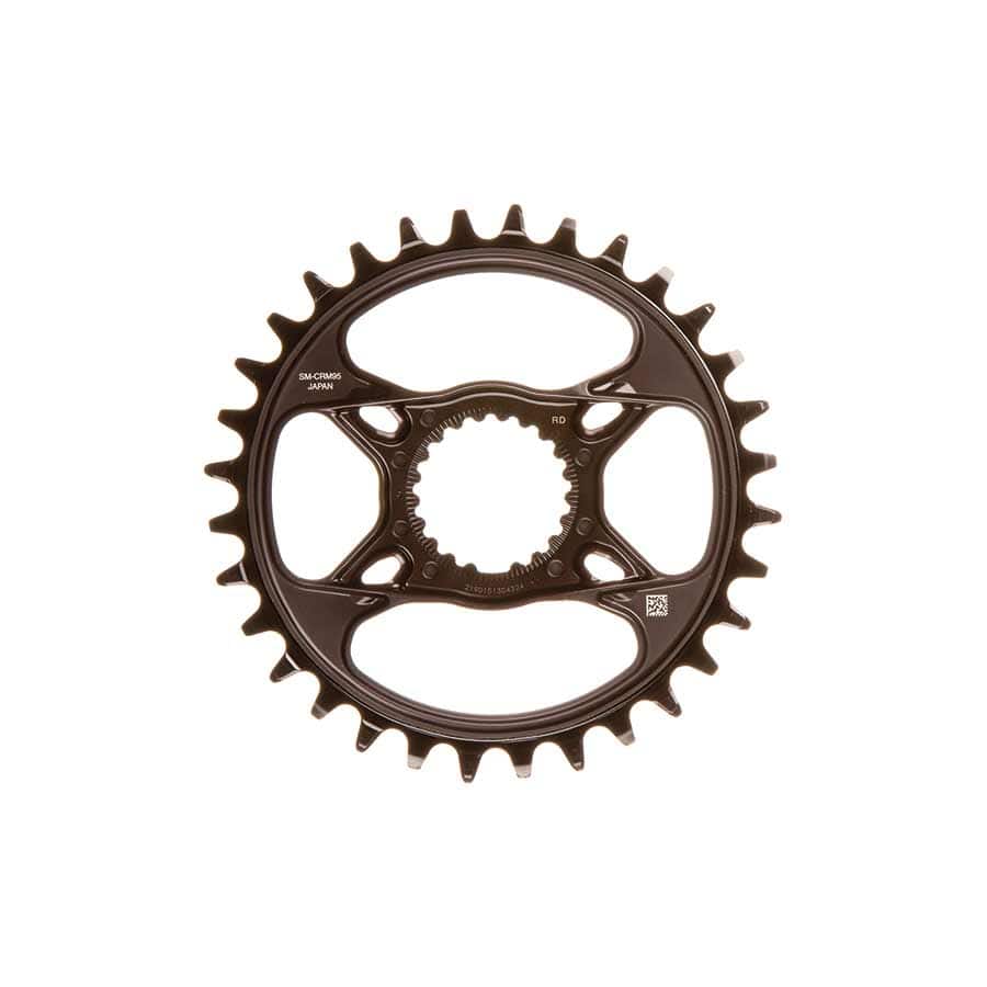 Shimano XTR SM-CRM95 Shimano, XTR SM-CRM95, Chainring, Teeth: 32, Speed: 11/12, BCD: Direct Mount, Aluminum, Grey Chainrings