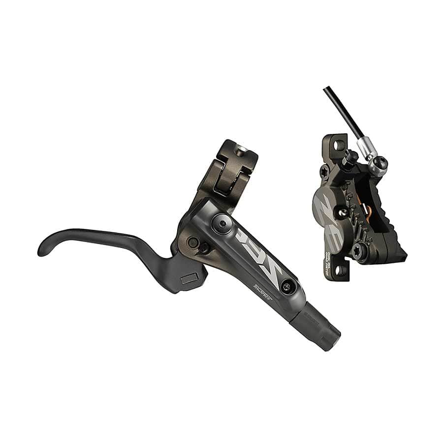 Shimano Zee BL-M640 / BR-M640 Shimano, Zee BL-M640 / BR-M640, MTB Hydraulic Disc Brake, Front, Post mount, Disc: Not included, Black MTB Hydraulic Disc Brakes