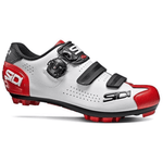 Sidi MTB Trace 2 Shoes White/Black/Red / 42.5 Apparel - Apparel Accessories - Shoes - Mountain - Clip-in