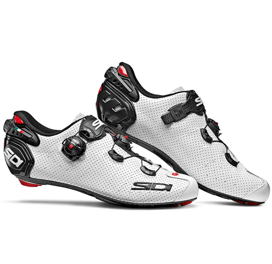 SiDI Wire 2 Carbon Air Shoes White/Black / 40 Apparel - Apparel Accessories - Shoes - Road