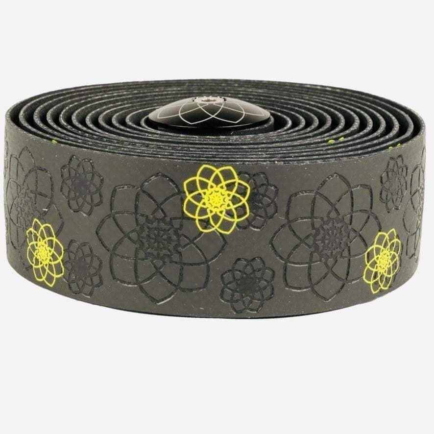 SILCA Nastro Fiore Bar Tape Black/Yellow Parts - Handlebar Tape