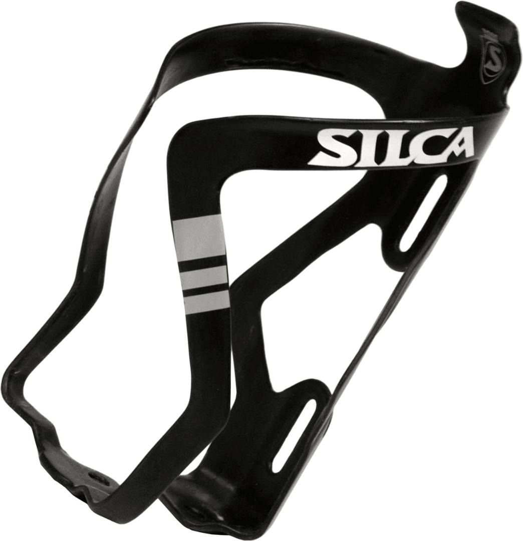 SILCA Sicuro Carbon Bottle Cage Black/Grey Accessories - Bottle Cages