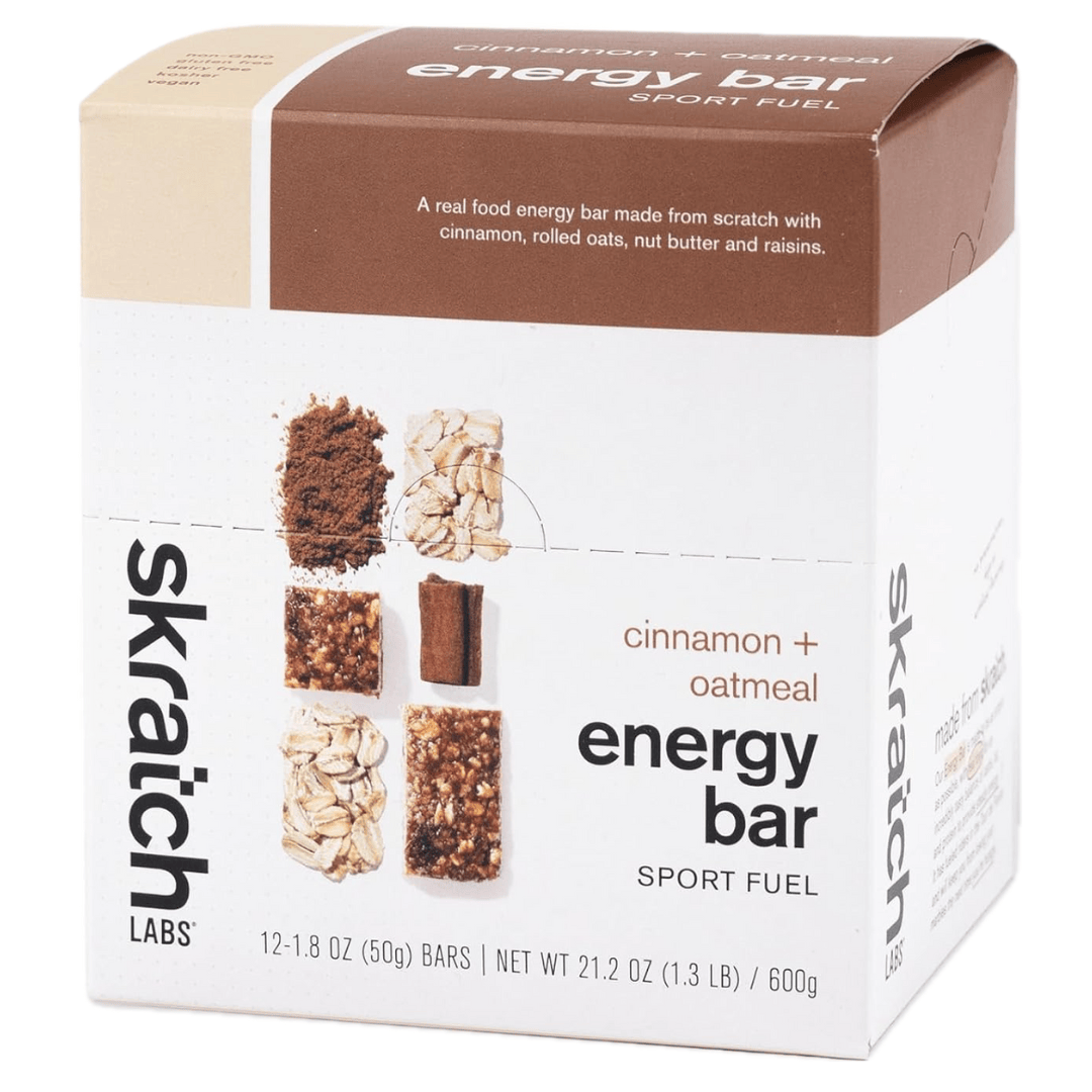 Skratch Labs Anytime Energy Bar Box of 12 Cinnamon & Oatmeal Other - Nutrition - Bars